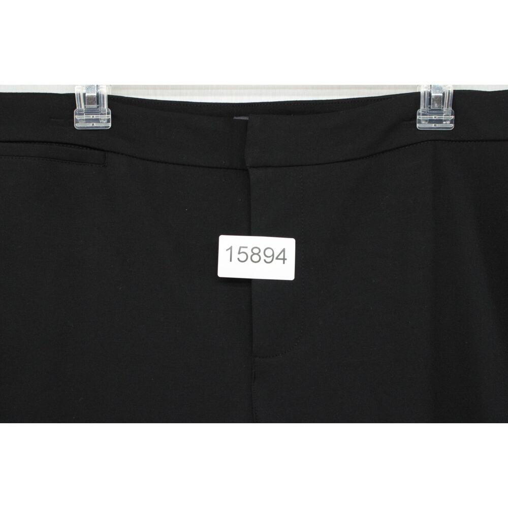 NYDJ Pants Women's 16W Black Lift Tuck Viscose Blend Career Casual Goth NWT - Picture 10 of 10